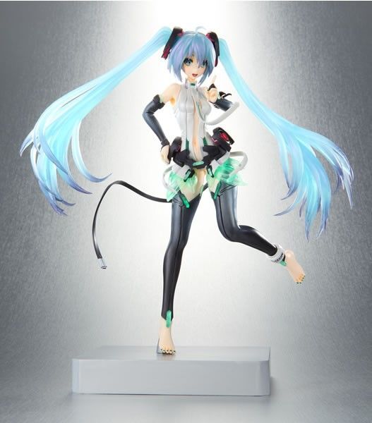 電撃屋限定 Tda式 初音ミク・アペンド 初音ミク 1/8 カラーレジンキット フィギュア りゅんりゅん亭 LEDパーツセット付き
