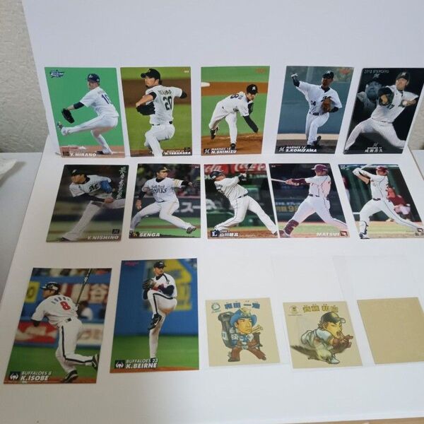 プロ野球チップスカード まとめ売り BMプロ野球シール パ・リーグ カルビー