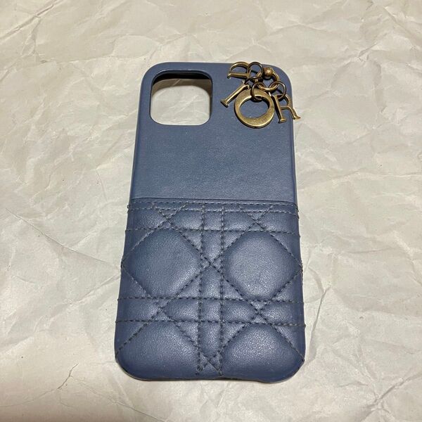 【Christian Dior】 iPhone12 promax ケース クリスチャンディオール レザー