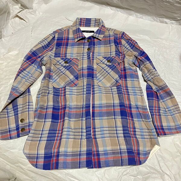 【MACPHEE / マカフィー】 チェック / 長袖 ネルシャツ / 38 M