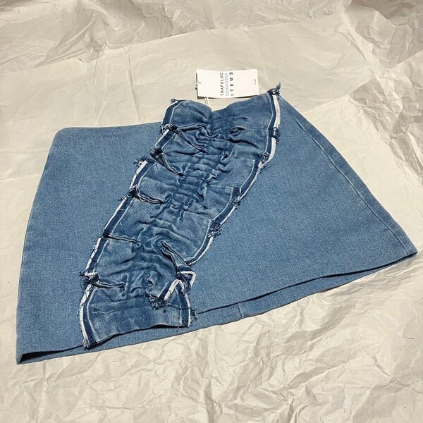【未使用品】【ZARA / ザラ】 デニム / ミニスカート M