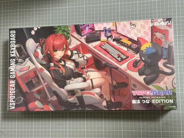 VSPO GEAR ぶいすぽ ゲーミングキーボード 猫汰つな EDITION