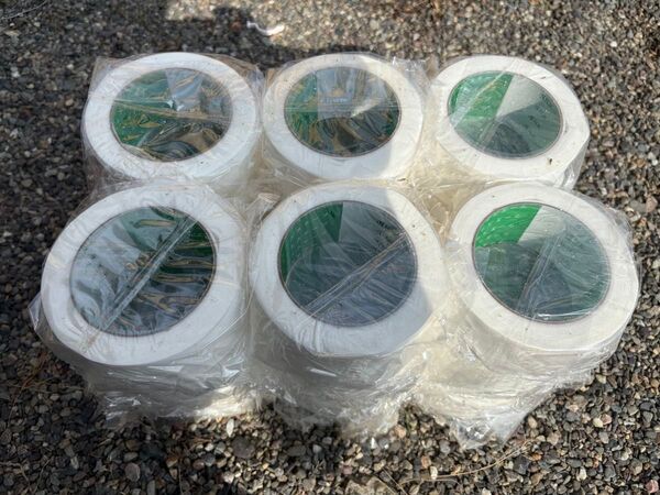 ツーエステープ 気密防水テープ 白 片面