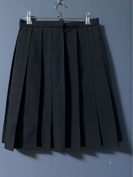 KANKO製 スクール スカート プリーツ 制服 学生服 グレーチェック 女子