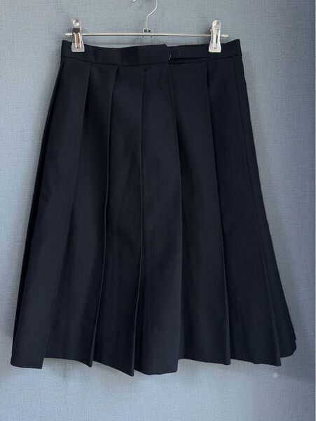 スクール スカート プリーツ 制服 学生服 ネイビー 女子
