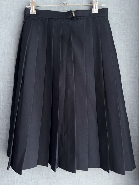 スクール スカート プリーツ 制服 学生服 ネイビー 女子