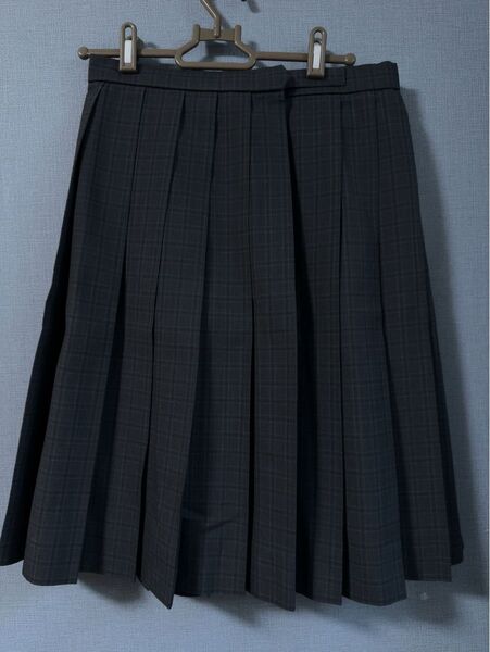 スクール スカート プリーツ 制服 学生服 グレー 女子