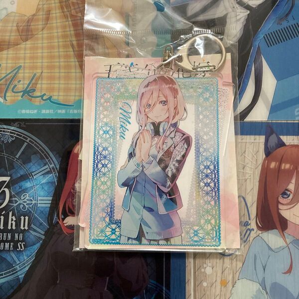 五等分の花嫁 PALE TONE series アクリルキーホルダー 中野三玖 ブラインドコレクションシート 計7点