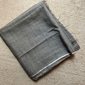 MARRON TEX 生地 グレー ダブル幅(140センチ) 長さ120センチ