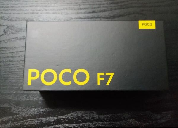 POCO F7 12GB/256GB 黒 国内版 SIMフリー スマートフォン