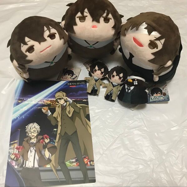文豪ストレイドッグス 文スト 太宰 もちマス MS ぷちふわ ちゅんコレ ぬい
