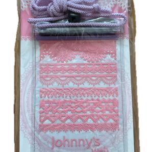 Johnny's web スマホ防水ケース ピンク 未使用