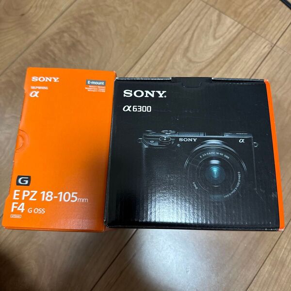 SONY ソニーα6300 パワーズームレンズキット ILCE-6300L+ズームレンズ SELP18105G セット a6300