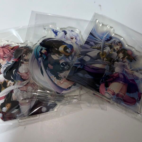 戦国恋姫EX〜COLLECTION〜 特典 アクリルスタンド 3点