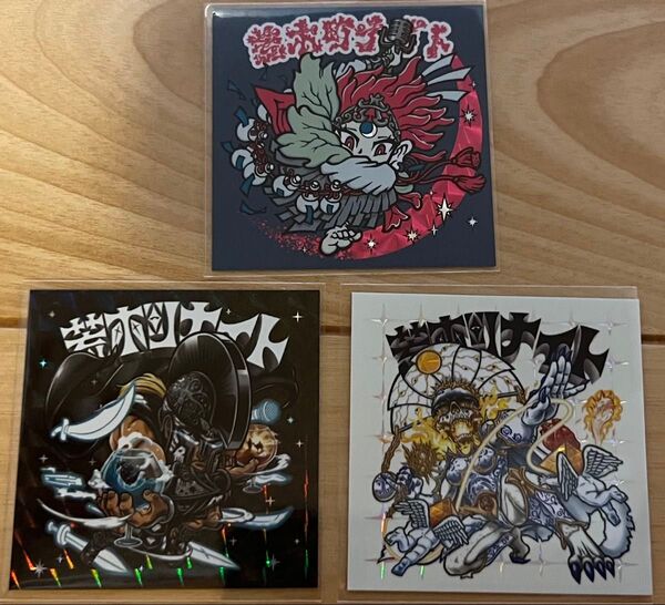 荒木町ナイト 自作シールセット2