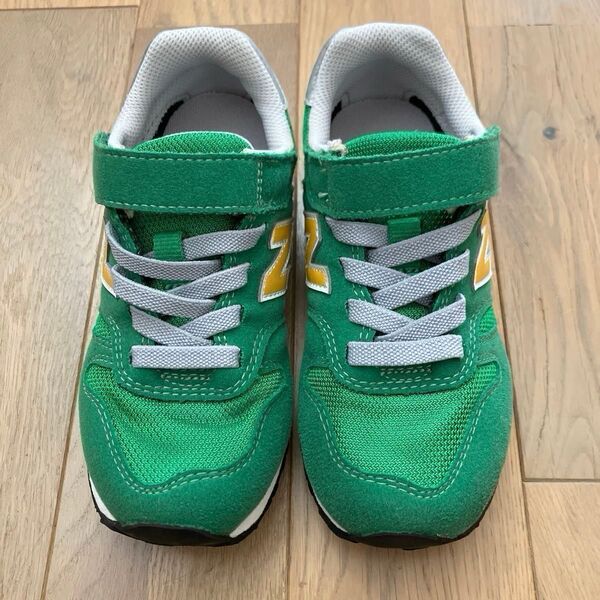 New Balance キッズスニーカー グリーン 17㎝