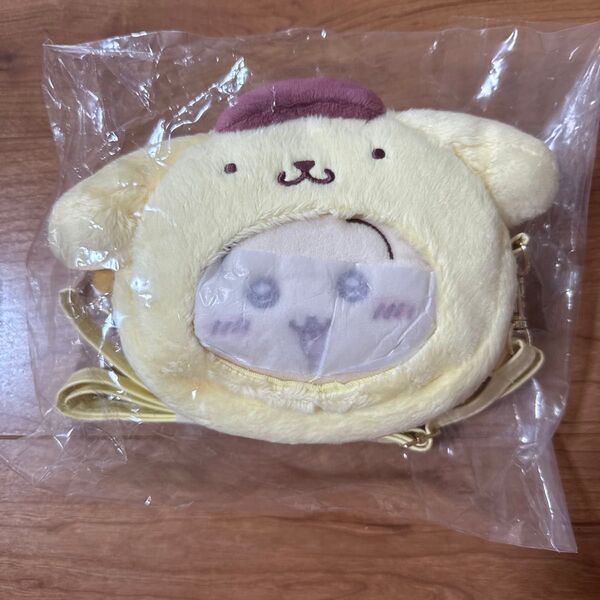 ちいかわ×サンリオ うさぎ×ポムポムプリン ポシェット バックポムポムプリン ショルダーバッグ 新品未使用