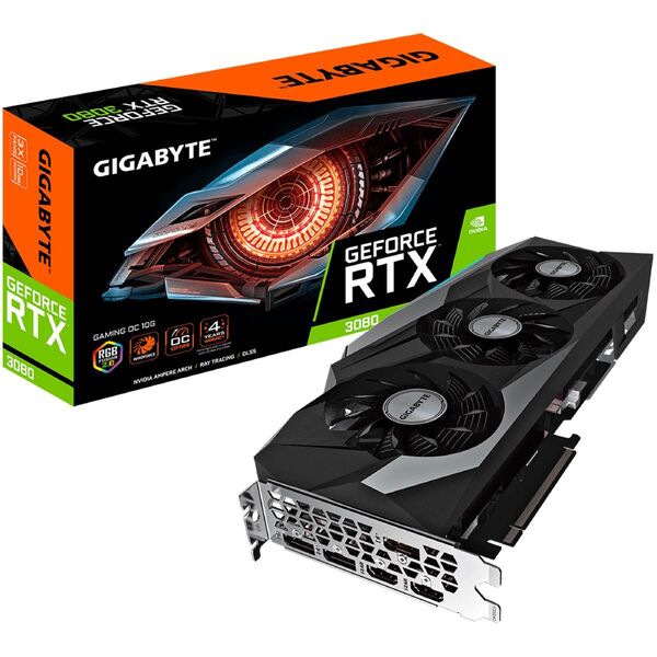 【美品・動作確認済】GIGABYTE GeForce RTX 3080 GAMING OC 10G グラフィックスボード