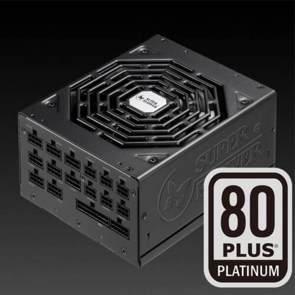 SUPERFLOWER 80PLUS PLATINUM認証 92% ハイエンド 1000W電源 LEADEX SE BLACK