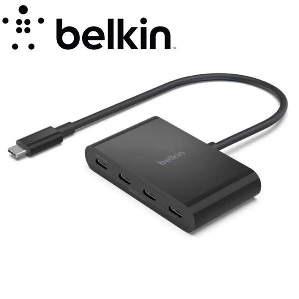 Belkin Connect USB-C to 4ポートUSB-Cハブ(4-in-1) 100W PD