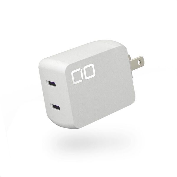 CIO 65W 2ポート GaN急速充電器 NovaPort DUO 65W