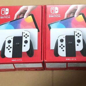 2個セット Nintendo switch 有機el 本体 ホワイト 新品未開封