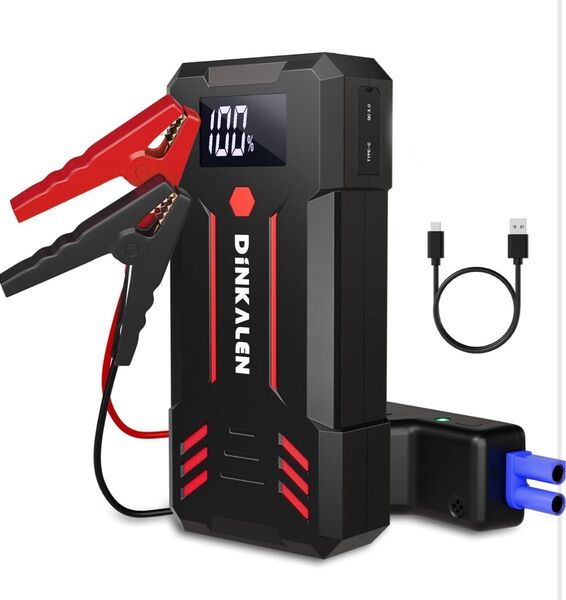 【未開封】ジャンプスターター 12V 23800mAh 最大電流3000A