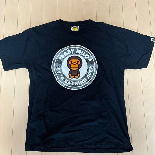 A BATHING APE BABY MILO Tシャツ 黒