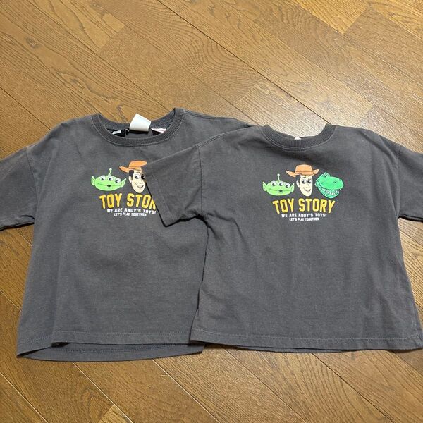 Tシャツ 半袖Tシャツ ZARA ZARA baby 100cm 90cm 兄弟 まとめ売り トイストーリー ディズニー