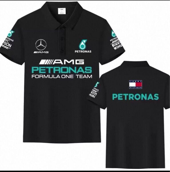 PETRONASロゴ入りデザインポロシャツ 新品未使用品 XLサイズ