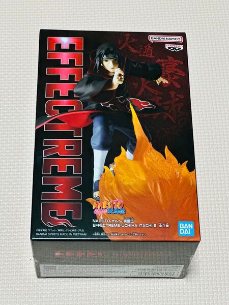 NARUTO-ナルト- 疾風伝 EFFECTREME-UCHIHA ITACHI-Ⅱ フィギュア。うちはイタチ 疾風伝