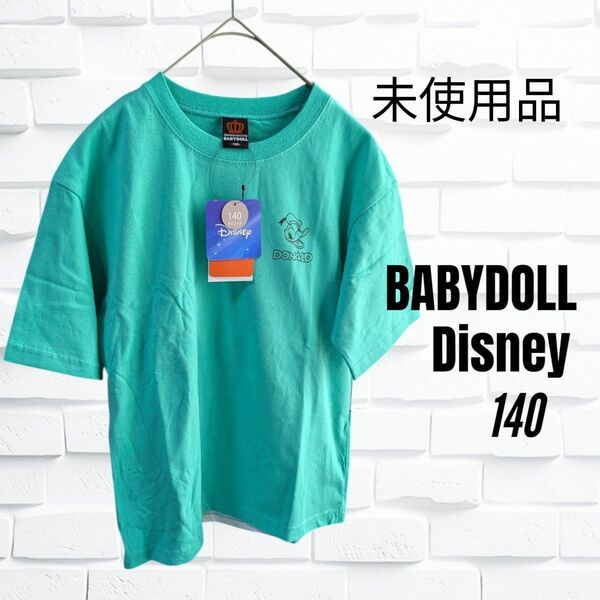 未使用品!BABYDOLL Disney ドナルド 140 Tシャツ