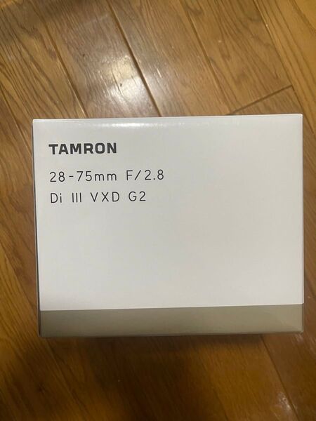 新品未開封 TAMRON 28-75mm F/2.8 Di III VXD G2 (Model A063)