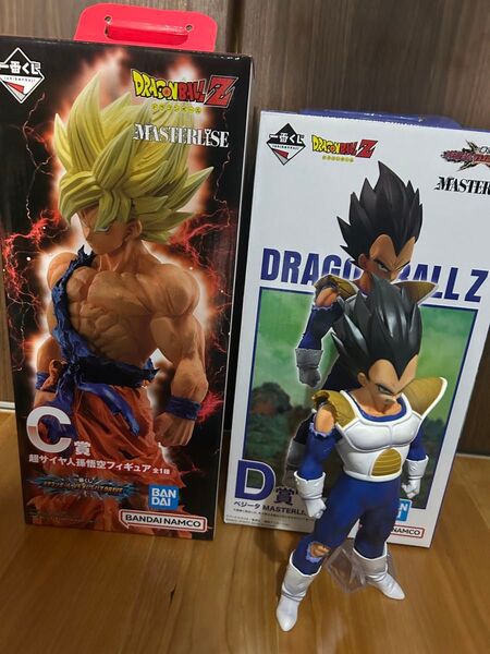 一番くじ ドラゴンボール VSオムニバス D賞 ベジータ、孫悟空 フィギュア