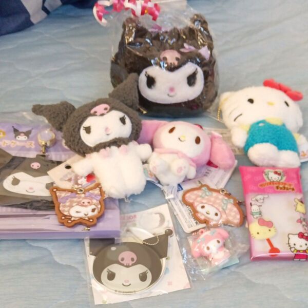 サンリオ クロミ マイメロディ キティちゃん ぬいぐるみ Sanrio