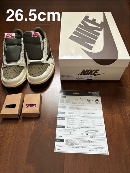 Travis Scott × Nike Air Jordan 1 Low OG SP "Reverse Olive"