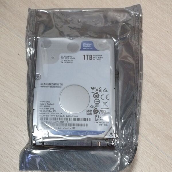 【未開封】WD10SPZX-22Z10 Western Digital WD10SPZX 1TB 2.5インチ