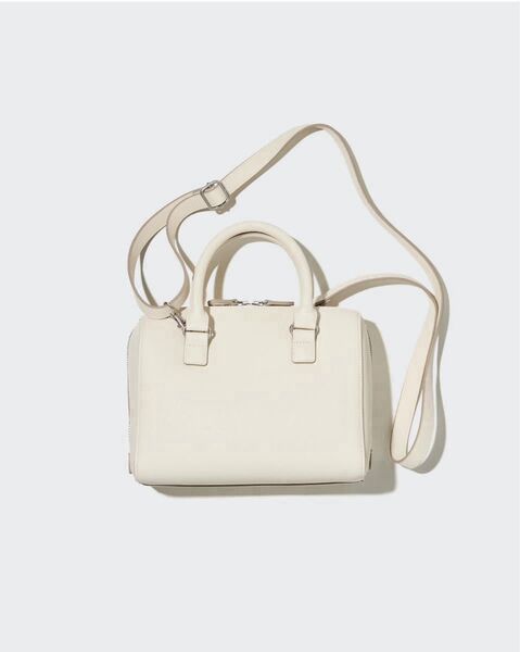 UNIQLO レザータッチ2wayボストンバッグ レザータッチボストンバッグ ユニクロ ショルダーバッグ ハンドバッグ