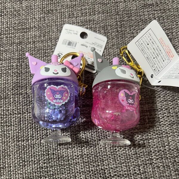 新品 カラフルソーダキーホルダー クロミ クロミちゃん サンリオ ピンク 紫