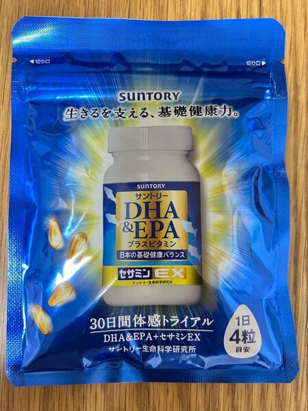 サントリー DHA&EPA+セサミンEX 30日分 新品
