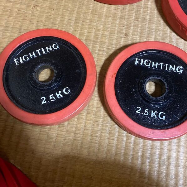FIGHTING プレート 2.5kg 2枚セット