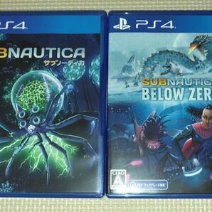 PS4 SUBNAUTICA/BELOW ZERO サブノーティカ/ビロウゼロ セット
