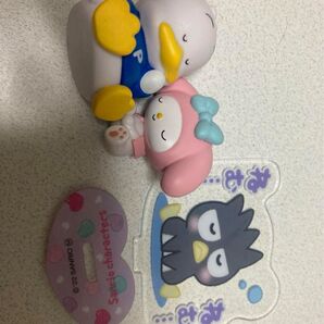 サンリオ マイメロ バツ丸 あひるのペックル フィギュア