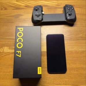 Xiaomi POCO F7 12GB+256GB 日本語版 Simフリー +GameSir X5 Liteコントローラー