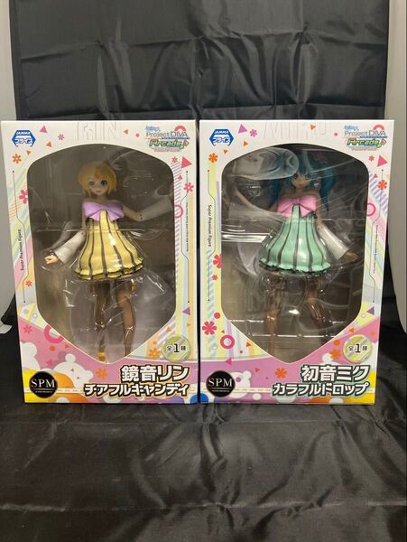 鏡音リン チアフルキャンディ 初音ミク カラフルドロップ SPM フィギュア