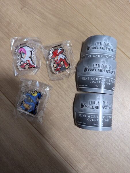 ファイナルファンタジー ピクセルリマスター ミニアクリルスタンド 3種