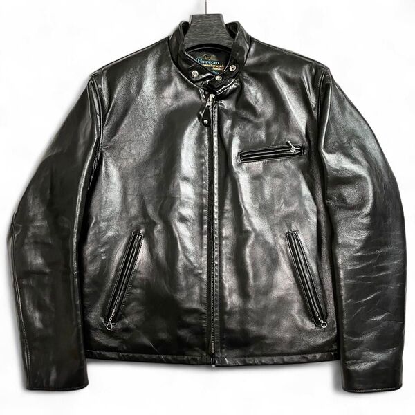schott ショット シングルライダースジャケット レザージャケット馬革 ホースハイド サボテン復刻 641HH 46 3XL