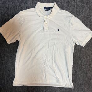 POLO RALPH LAUREN ポロシャツ ホワイト XLサイズ 18-20