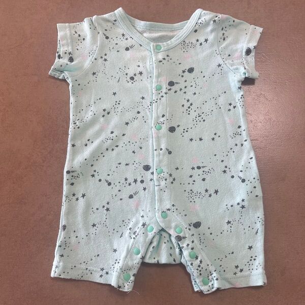 baby breeze 宇宙柄ロンパース 60㎝