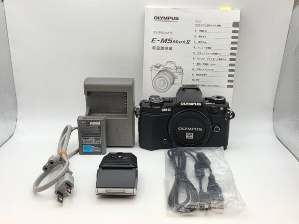 OLYMPUS オリンパス OM-D E-M5 Mark II ボディ ブラック ミラーレス一眼カメラ